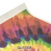 HTV4U Glitter Christmas Patterned Heat Transfer Vinyl (Blue Snowflake, 12" x 3 Yards) - Sparkle Textured Iron on Vinyl, Heat Press Paper, Printed Patterns for T-Shirt, Hat, DIY view 4