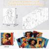 Ctosree 12 Sets Pre Drawn Canvas Kit for Painting Adults Sip and Paint Kit Art Pre Printed Canvas Bulk for Easter Mother's Day Gifts Adult's Date Night(Couple,8 x 10 in) view 3