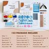 Keoker 123 PCS Clay Earring Making Kit, Polymer Clay Jewelry Making Kit for Teens and Adults, Fashion Designer Kits, Polymer Clay Earrings Kit Crafts, Great Gifts view 3