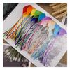 ECYC Ltd 100 Pcs Natural Goose Feathers, 12-18cm Stripped Coque Goose Feathers Goose Feather Plume for Making Clothing Hats Fascinators Decoration Jewelry Craft Supplies view 1