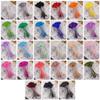 ECYC Ltd 100 Pcs Natural Goose Feathers, 12-18cm Stripped Coque Goose Feathers Goose Feather Plume for Making Clothing Hats Fascinators Decoration Jewelry Craft Supplies view 3