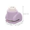 Star Shaped Hole Puncher Three-Star Craft Paper Punch for Projects Scrapbooking and Card Making Compact Handheld Design for Easy Use view 2