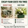 Wet Floral Foam Blocks for Fresh Flowers - 6 PCS Styrofoam Block, Each (9" L x 4.1" W x 2.7" H) Green Foam for Flower Arrangements Supplies view 3