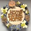 Unfinished Wood Bee Shape | Insect | Animal | Wildlife | Craft Cutout | up to 46" DIY 14" / 1/2" view 3