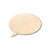 Unfinished Wood Speech Bubble Shape Craft up to 46" DIY 7" / 1/2" view 1