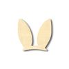 Unfinished Wood Easter Bunny Ears Shape Craft up to 46" DIY 18" / 1/2" view 1