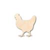 Unfinished Wood Hen Chicken Shape Farm Animal Craft up to 46" DIY 24" / 1/2" view 1