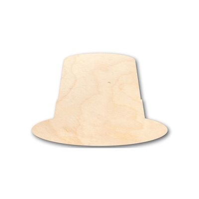 Unfinished Wood Leprechaun Hat Shape St Patrick's Craft up to 46" DIY 20" / 1/2"