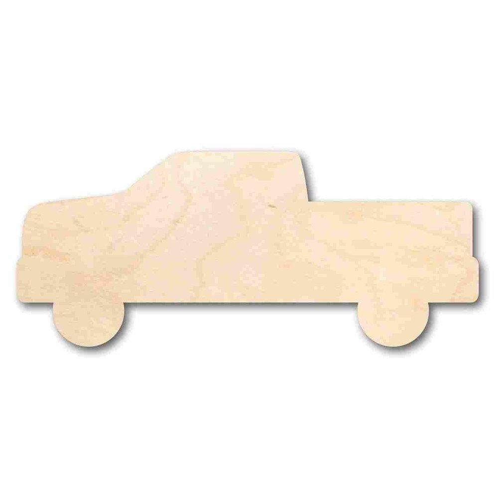 Unfinished Wood Pickup Truck Shape Craft up to 46" DIY 20" / 1/2"