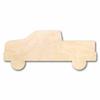 Unfinished Wood Pickup Truck Shape Craft up to 46" DIY 20" / 1/2" view 1