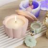 Zayookey 2 Pcs Storage Box Resin Mold with Lid Small Flowers Box Silicone Mold Candle Holder Epoxy Casting Molds Jewelry Jar Mould DIY Storage Container for Ring Earrings Candy view 3