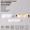 BOOWAN NICOLE Wriggle Storage Box&Silicone Candle Jar Mold for Concrete Cement - DIY Handmade Home Decoration view 4