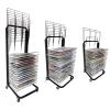 Mobile Paint Drying Rack - Art Drying Rack For Classroom, Sturdy Metal Art Rack, Art Carts With Universal Wheels, Power Coated Design, for Classroom Schools Art Clubs And Art Studio ( Size : 25-layer view 4
