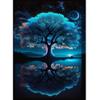DIY 5D Diamond Painting Kits for Adults - Diamond Art Tree of Life Starry Sky Diamond Painting Full Drill Crystal Rhinestone Embroidery Craft Kits for Home Wall Decor Gifts 8x12 inch view 1