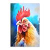 NSUAJOF Big Chicken Diamond Painting Kits Kitchen Art Painting 5D DIY Full Round Drill Adults Beginners, Personalized Gifts for Family Friends Home Wall Decor 20x30 Inch view 1
