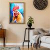 NSUAJOF Big Chicken Diamond Painting Kits Kitchen Art Painting 5D DIY Full Round Drill Adults Beginners, Personalized Gifts for Family Friends Home Wall Decor 20x30 Inch view 4