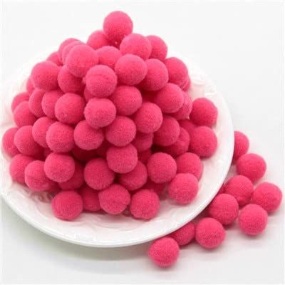 GIOTEL 10/15/20/25mm Pompom Ball Suitable for Handmade Wedding Decor DIY Sewing Craft Supplies (Color : 14, Size : 30mm 20g)