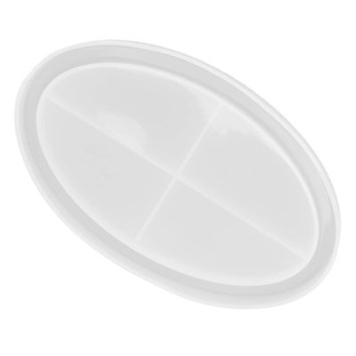 Oval Resin,Oval Tray for Making Handicrafts Decorations, Silicone Oval Jewelry DIY Tray