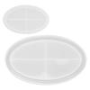 Oval Resin,Oval Tray for Making Handicrafts Decorations, Silicone Oval Jewelry DIY Tray view 2