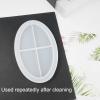 Oval Resin,Oval Tray for Making Handicrafts Decorations, Silicone Oval Jewelry DIY Tray view 3