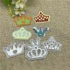 Card Cutting Dies,7.1x9.0cm Crown Card Border Metal Cutting Dies Stencils for Scrapbooking Decorative Embossing Handcraft Template view 3