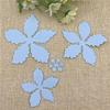 Card Cutting Dies,9.3x9.3 cm Flowers Leaves Stencil Metal Cutting Dies Stencil Scrapbooking Photo Album Card Paper Embossing Craft view 4