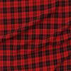 Spoonflower Fabric - Black Red Tartan Plaid Kilt Scottish Printed on Minky Fabric by The Yard - Sewing Baby Blankets Quilt Backing Plush view 1
