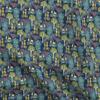 Spoonflower Fabric - Cycling Bicycle Bike Night Garden Park Girls Flowers Spring Printed on Polartec(R) Fleece Fabric Fat Quarter - Sewing Blankets Loungewear and No-Sew Projects view 1