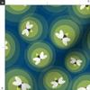 Spoonflower Fabric - Fireflies Lightning Bug Insect Night Summer Nursery Decor Printed on Polartec(R) Fleece Fabric Fat Quarter - Sewing Blankets Loungewear and No-Sew Projects view 3