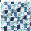 Spoonflower Fabric - Adventure World Travel Map Watercolor Wholecloth Awaits Printed on Polartec(R) Fleece Fabric by The Yard - Sewing Blankets Loungewear and No-Sew Projects view 4