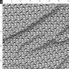Spoonflower Fabric - Mustache Gray Tooth Teeth Smile Dental Dentist Scrubs White Toothpaste Printed on Polartec(R) Fleece Fabric Fat Quarter - Sewing Blankets Loungewear and No-Sew view 2