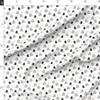 Spoonflower Fabric - Scandi Hedgehog Gender Neutral Black and White Woodland Animals Printed on Polartec(R) Fleece Fabric Fat Quarter - Sewing Blankets Loungewear and No-Sew Projects view 2