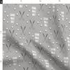 Spoonflower Fabric - Walk Golf Gray Golfing Clubs Sports Themed Printed on Polartec(R) Fleece Fabric Fat Quarter - Sewing Blankets Loungewear and No-Sew Projects view 4