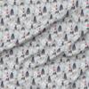 Spoonflower Fabric - Forest Gnomes Woodland Mushroom Acorn Magical Winter Woods Printed on Polartec(R) Fleece Fabric by The Yard - Sewing Blankets Loungewear and No-Sew Projects view 1