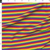 Spoonflower Fabric - Rainbow Pride Stripes LGBT Gay Flag Striped Printed on Polartec(R) Fleece Fabric Fat Quarter - Sewing Blankets Loungewear and No-Sew Projects view 2