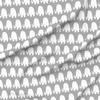 Spoonflower Fabric - Elephant Grey Elephants Large White Pattern Gray Printed on Polartec(R) Fleece Fabric by The Yard - Sewing Blankets Loungewear and No-Sew Projects view 1