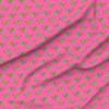 Spoonflower Fabric - Leopard Parade Hot Pink White Spots Animal Print Cheetah Printed on Polartec(R) Fleece Fabric by The Yard - Sewing Blankets Loungewear and No-Sew Projects view 1