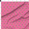 Spoonflower Fabric - Leopard Parade Hot Pink White Spots Animal Print Cheetah Printed on Polartec(R) Fleece Fabric by The Yard - Sewing Blankets Loungewear and No-Sew Projects view 4