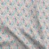 Spoonflower Fabric - Small Scale Medical Doctor Nurse Blue Pink Grey Medicine Nursing Printed on Polartec(R) Fleece Fabric Fat Quarter - Sewing Blankets Loungewear and No-Sew Projects view 1