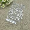 Card Cutting Dies,17.3x11.7cm Large Big Alphabet Set Metal Cutting Dies Stencils for Scrapbooking Decorative Embossing Template view 3
