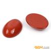 GEM-Inside 5Pcs 18x25mm Red Jasper Jasper Oval Cabochons Stones Beads for Jewelry Making Bezels Tennis Bracelet Statement Necklace Pendant Jewelry view 2