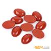 GEM-Inside 5Pcs 18x25mm Red Jasper Jasper Oval Cabochons Stones Beads for Jewelry Making Bezels Tennis Bracelet Statement Necklace Pendant Jewelry view 3