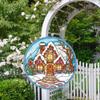 DIY 5D Christmas Decor Diamond Art Painting Kits Window Hanging Ornament Window Pendants for Adults Home Garden Wall Door-O view 3