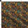 Spoonflower Fabric - Sugar Skulls, Mexican, Festive, Mexico, Day of The Dead, Calavares, Printed on Cotton Poplin Fabric Fat Quarter - Sewing Shirting Quilting Dresses Apparel Crafts view 4