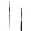 Trekell Golden Taklon Long Handle Artist Brushes - Synthetic Bristles for Acrylic and Oil Painting-Round - 2500 Series / 10 view 1