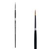 Trekell Golden Taklon Long Handle Artist Brushes - Synthetic Bristles for Acrylic and Oil Painting- Round - 2500 Series / 6 view 1