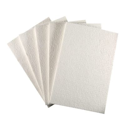6-Piece Ceramic Fibre Board with The advantages of Low Weight/high Temperature Resistance, Fireproof Thermal Insulation Board, 300 mm Long, 200 mm Wide,Thick (5mm)