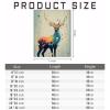 Worihut 5D Diamond Painting Kits for Adults, Deer DIY Full Round Diamond Art with Accessories Tools,Wall Decor for Dining Room, Kitchen, Restaurant 20x30 Inch view 3