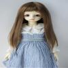 JD371 8-9inch 21-23CM Miranda Doll Wigs 1/3 SD Synthetic Mohair Doll Wigs Miranda Long Hair with Full Bang BJD Wig (Brown SM916) view 1