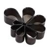 KJAOYU 8 PCS Hollow Punch Cutter Set, 8 Sizes Water Drop Shape Leather Cutting Dies Cutter Tool,8-Piece Teardrop Leather Cutting Die Set - Manual Punching Molds - DIY Craft Tools, Alloy Steel view 2
